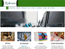 Tablet Screenshot of bioforense.com.br